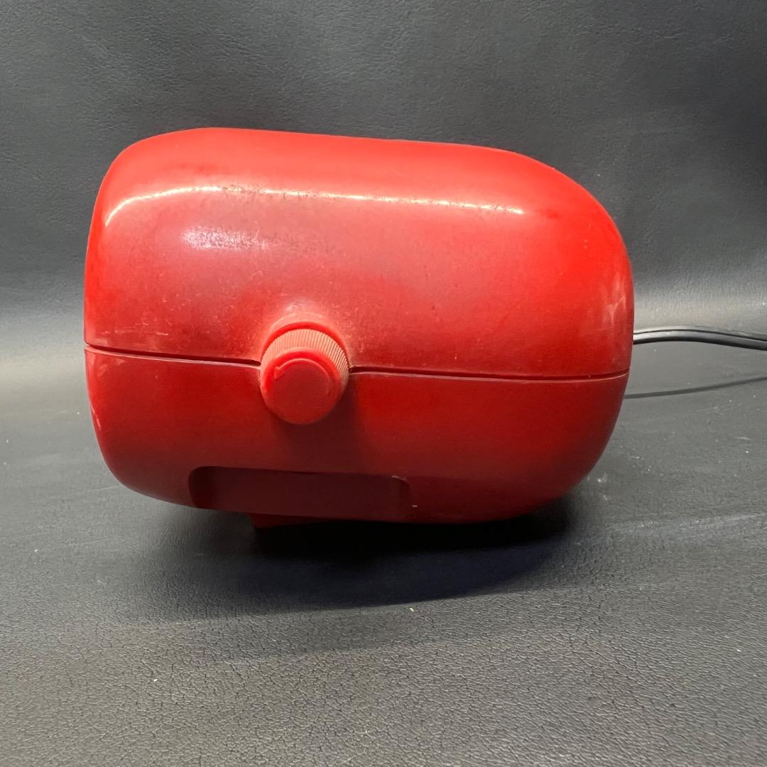 〇Nc左1067 昭和レトロ SEIKO パタパタ時計 DP665 レッド