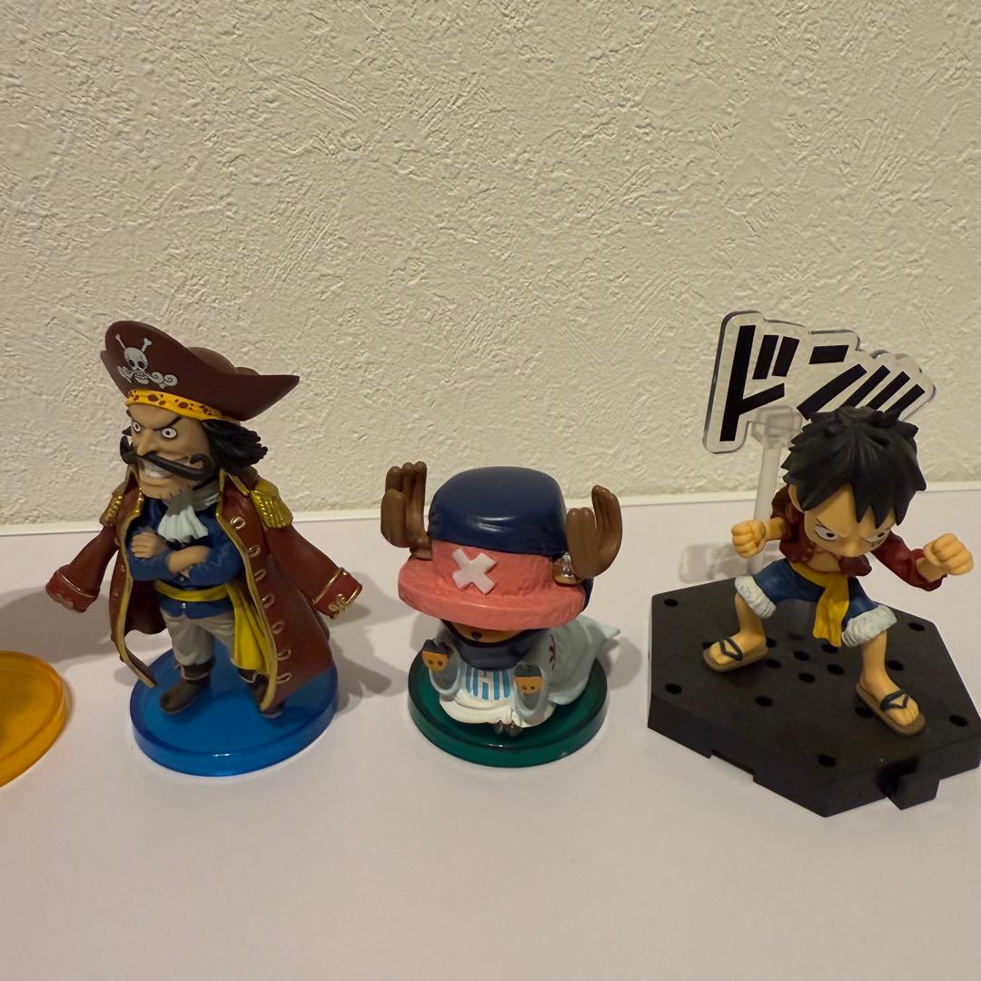ワンピース ワーコレなど 10体セット バラ売り不可 エース ロジャー ルフィ