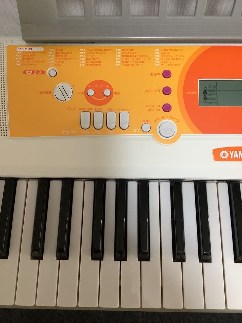YAMAHA ヤマハ EZ-J210 ポータトーン 中古品　キーボード