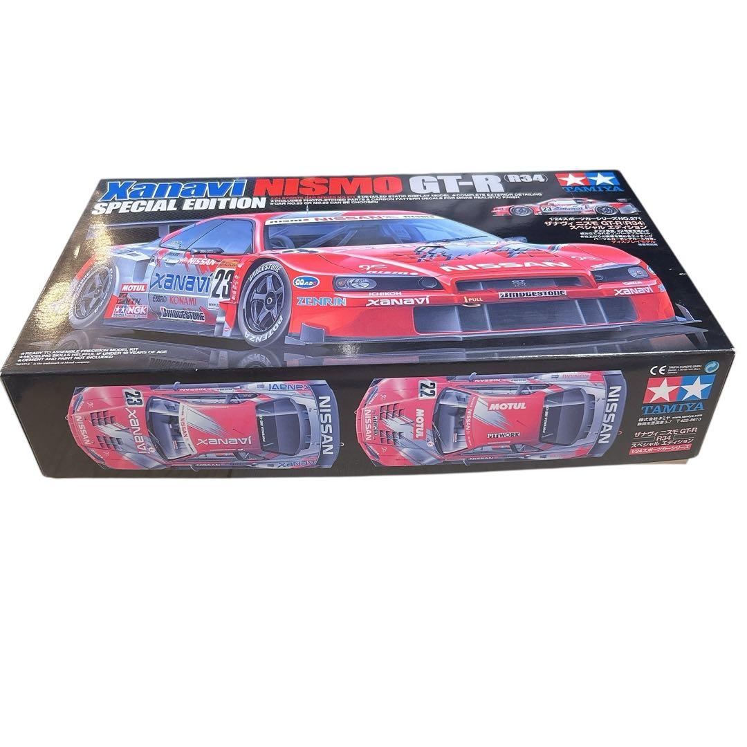 【希少品】未組立 1/24 ザナヴィ ニスモ GT-R R34 SPエディション