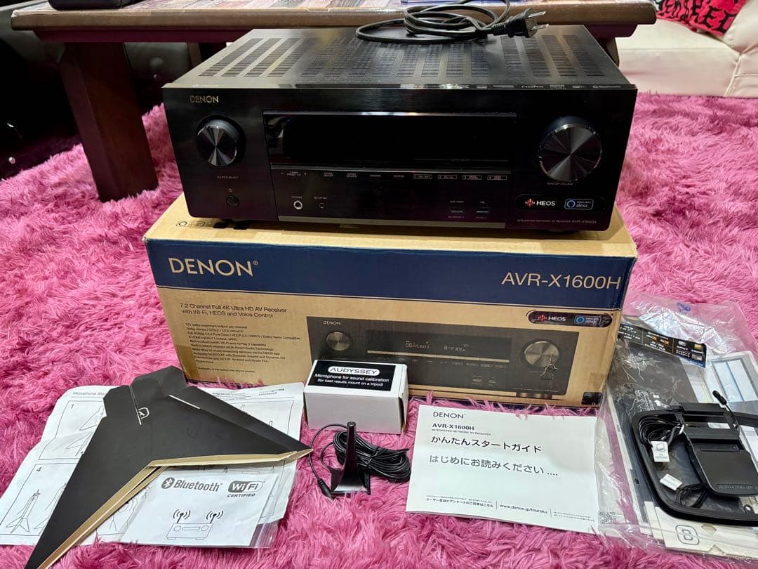 て*ん様 DENON AVR-X1600H 7.2ch AVアンプ 2021年製