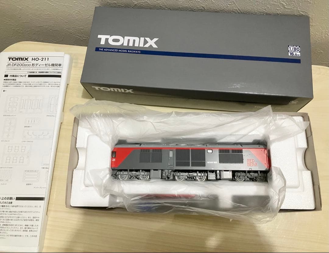 HOゲージ TOMIX DF500 レッドベア