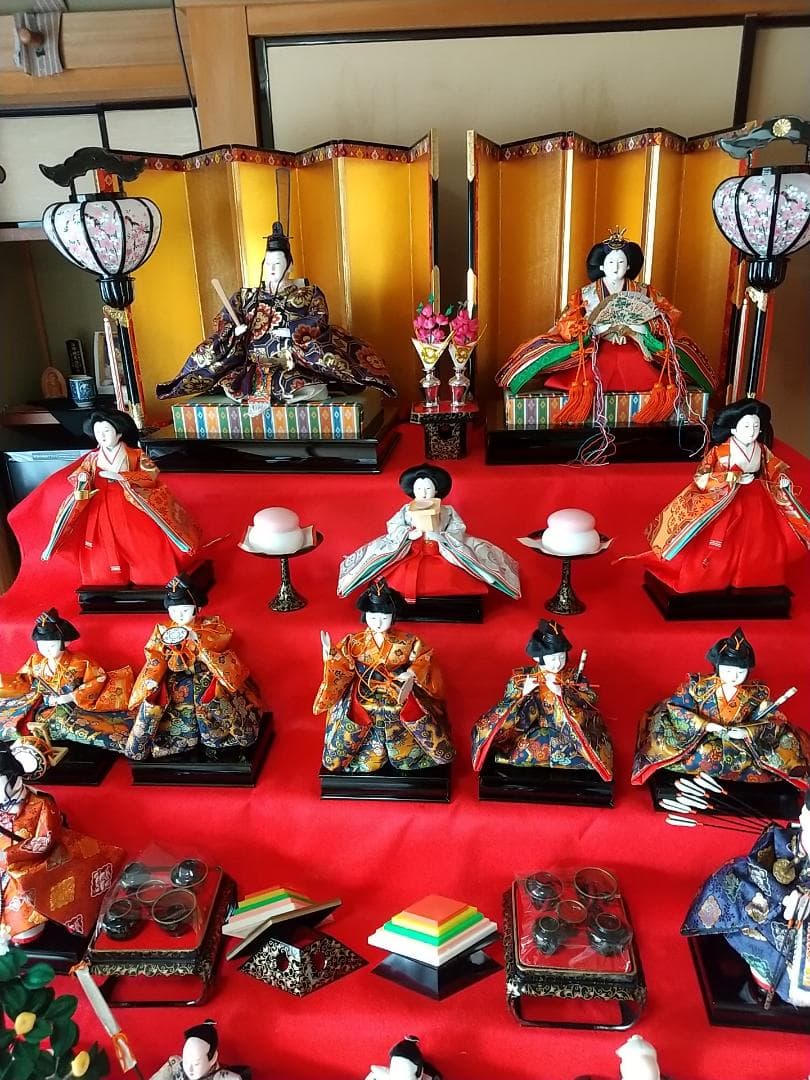 ひな人形　七段飾り　フルセット美品