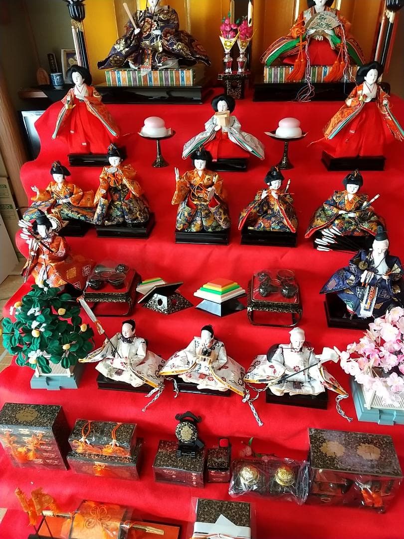 ひな人形　七段飾り　フルセット美品