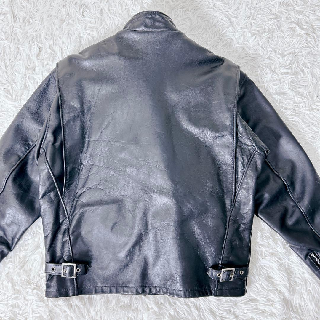 【米国製】Schott 641SP シングルライダース 40 ボアライナー付　L