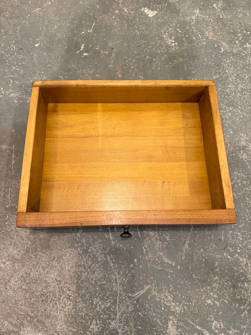 フランス　木製サイドテーブル　ベッドサイドテーブル