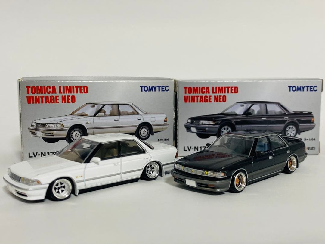 トミカ ヴィンテージ トヨタ マ－クⅡ カスタム2台