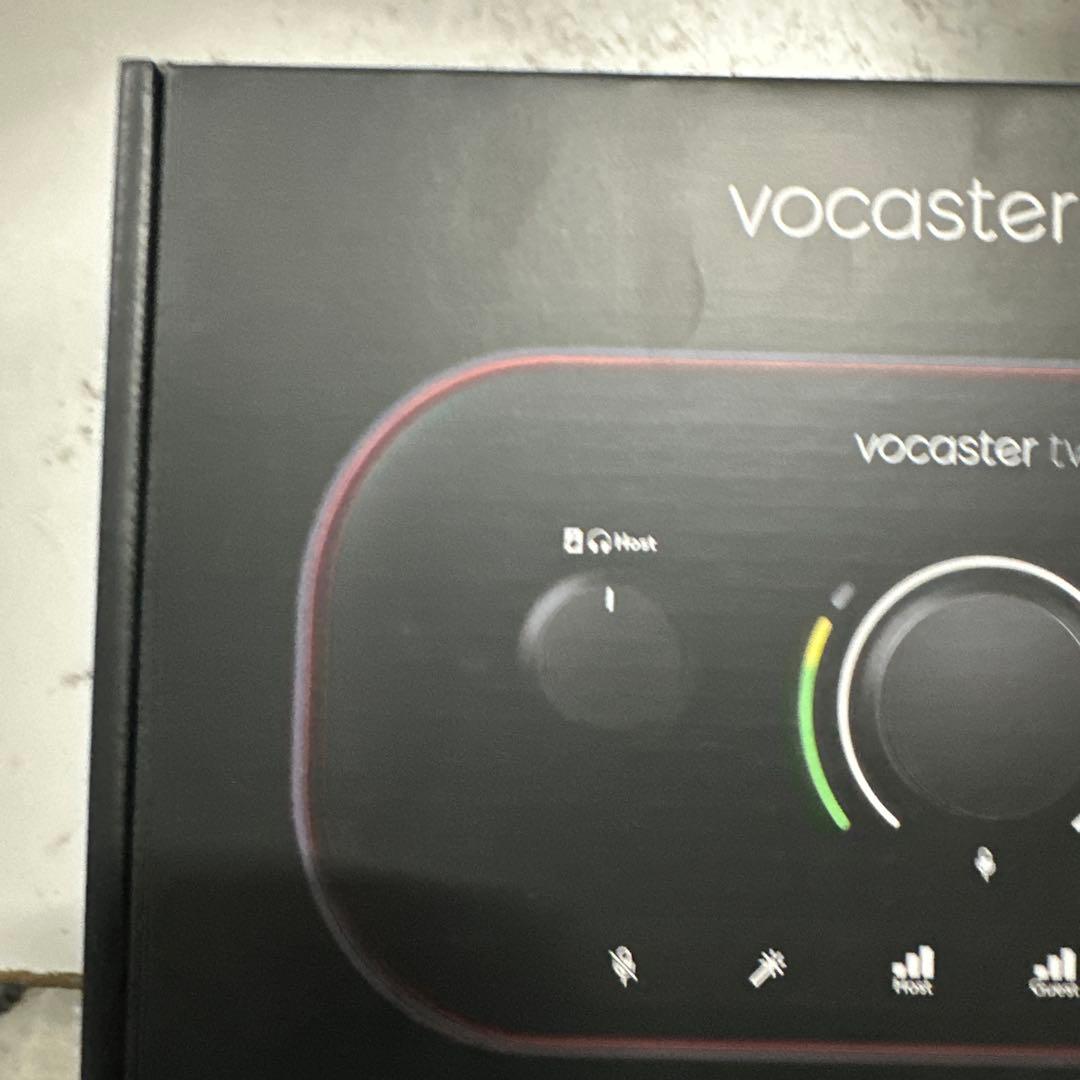 Focusrite Vocaster Two オーディオインターフェイス