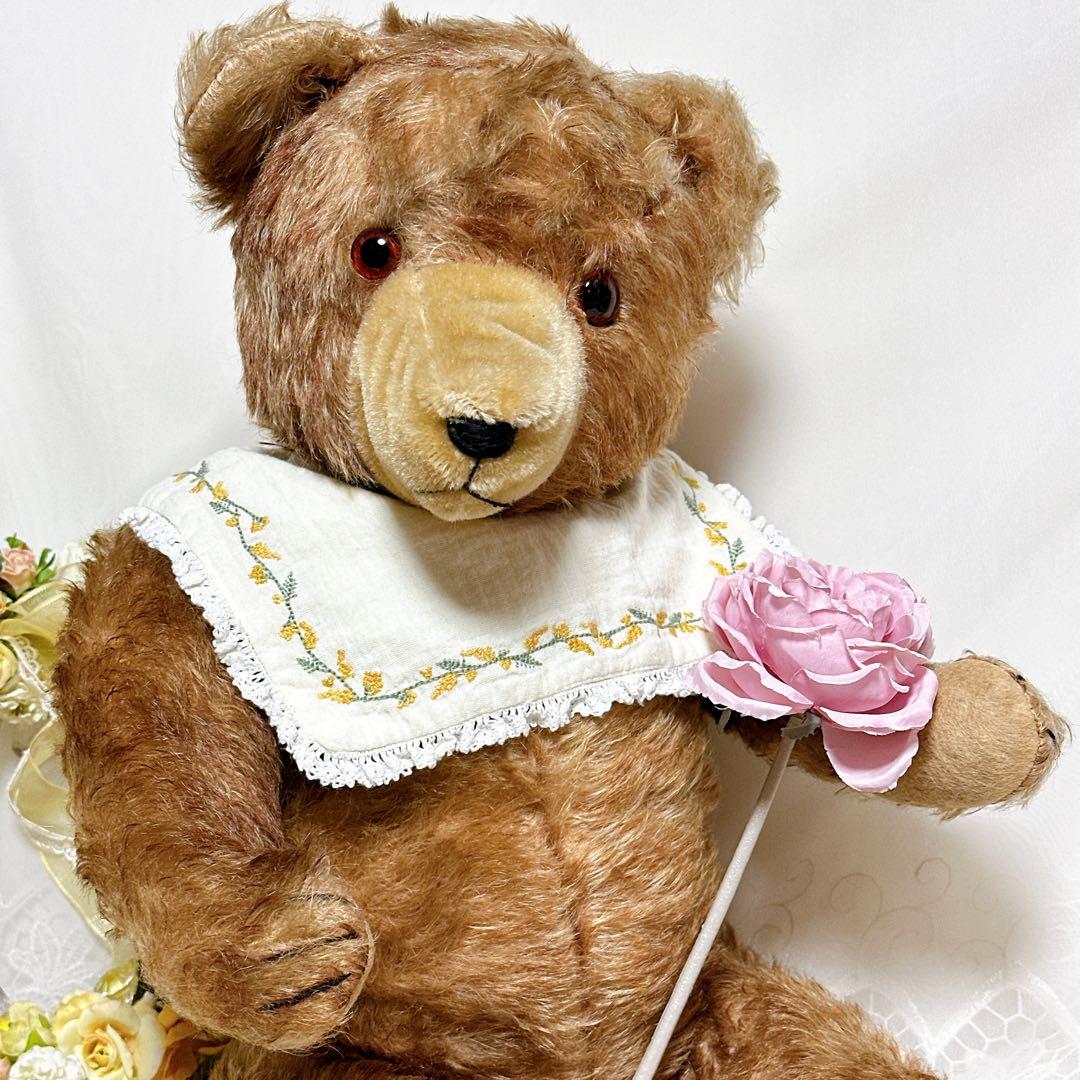 ❤️1940's❤️BIG ブラウンハーマンベア　アンティークベア　ビンテージ