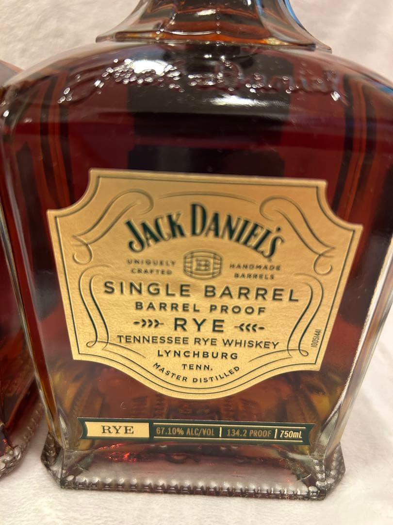 Jack Daniel's Single Barrel Rye 750ml 2本