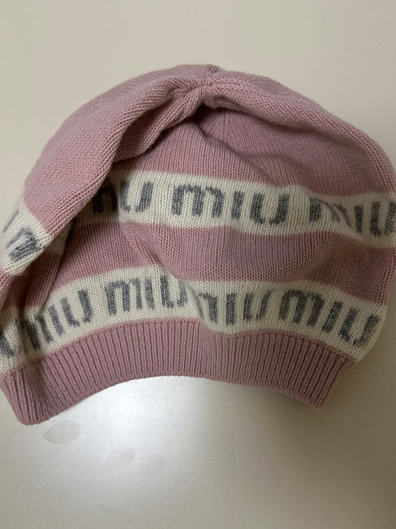 ル*ル様 MIUMIU ニット帽 ビーニー