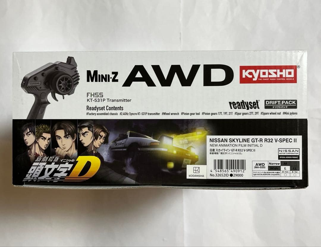 ミニッツ AWD GT-R R32 V-SPECⅡ 新劇場版 頭文字D