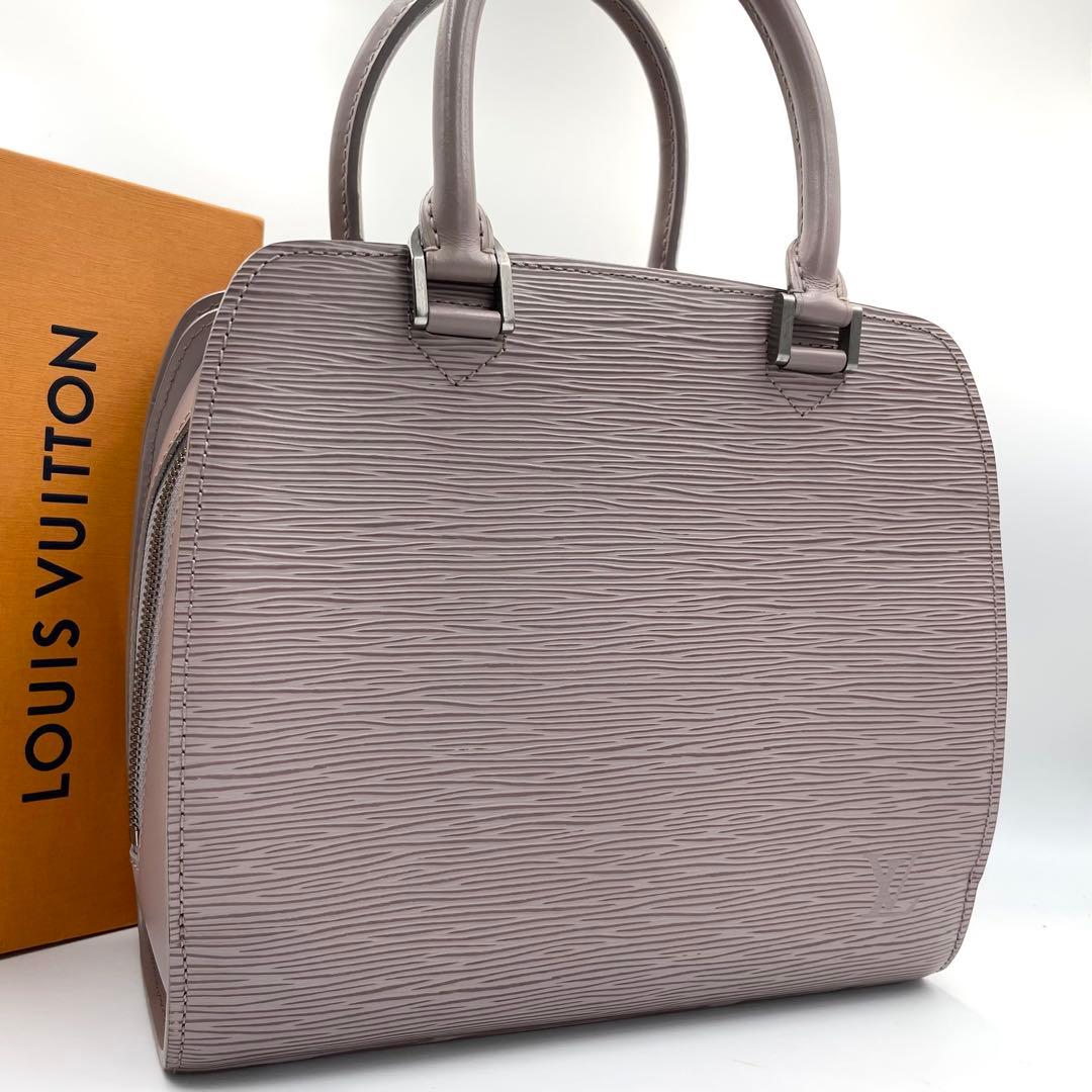 ルイヴィトン　エピ　ポンヌフ　ハンドバッグ　ライラック　M5205B