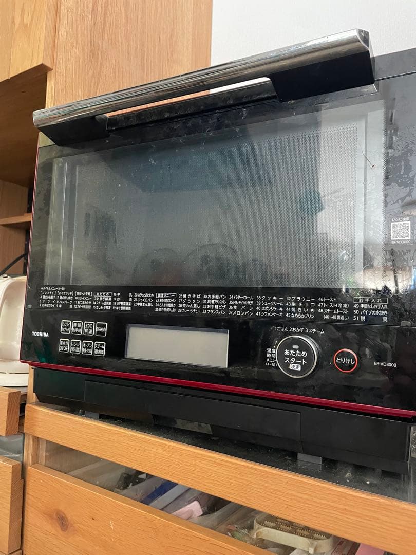 【不具合あり】TOSHIBA オーブンレンジ コンパクトER-VD3000