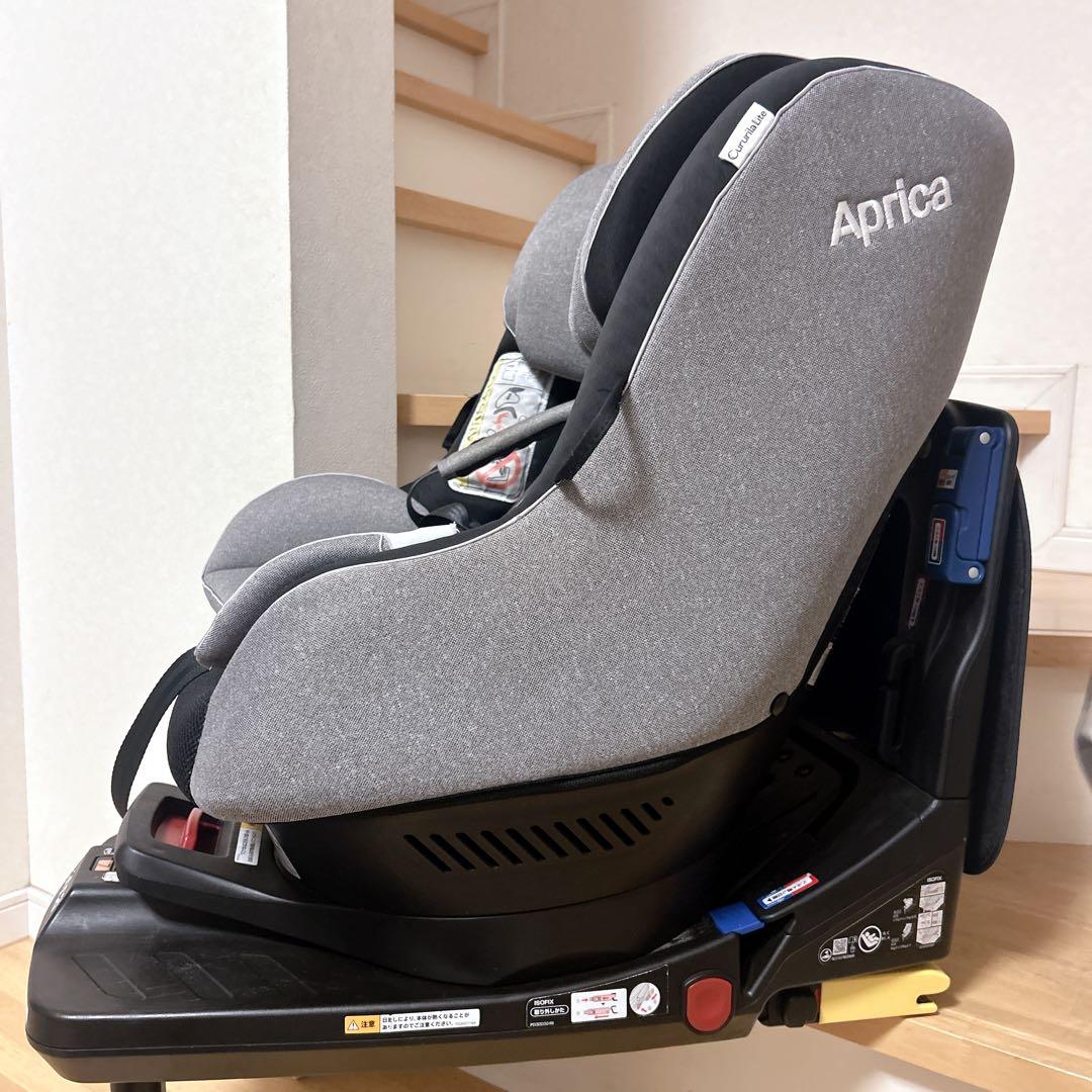 Aprica クルリラ ライト ISOFIX グレー 2076315