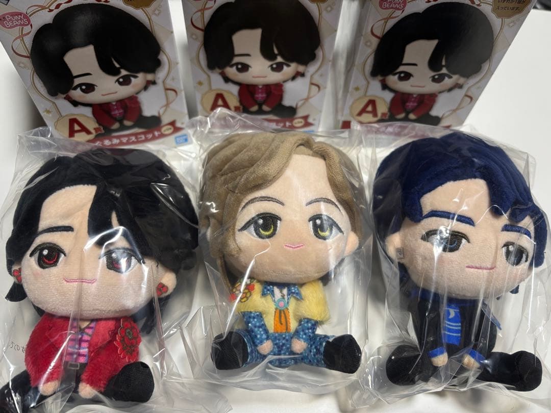 ミセスグリーンアップル　一番くじ　A賞　ぬいぐるみ3点セット