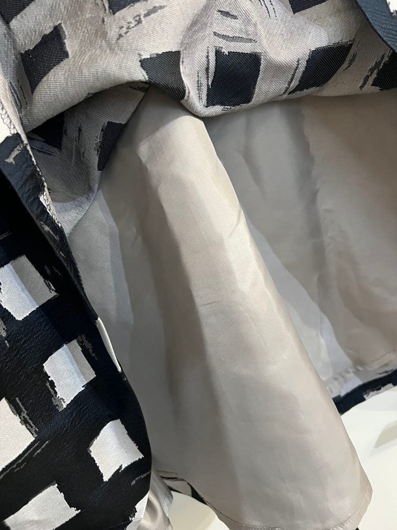 美品★戸田恵梨香着用 ダブスタ Sov.オリジナルチェックジャガードスカート