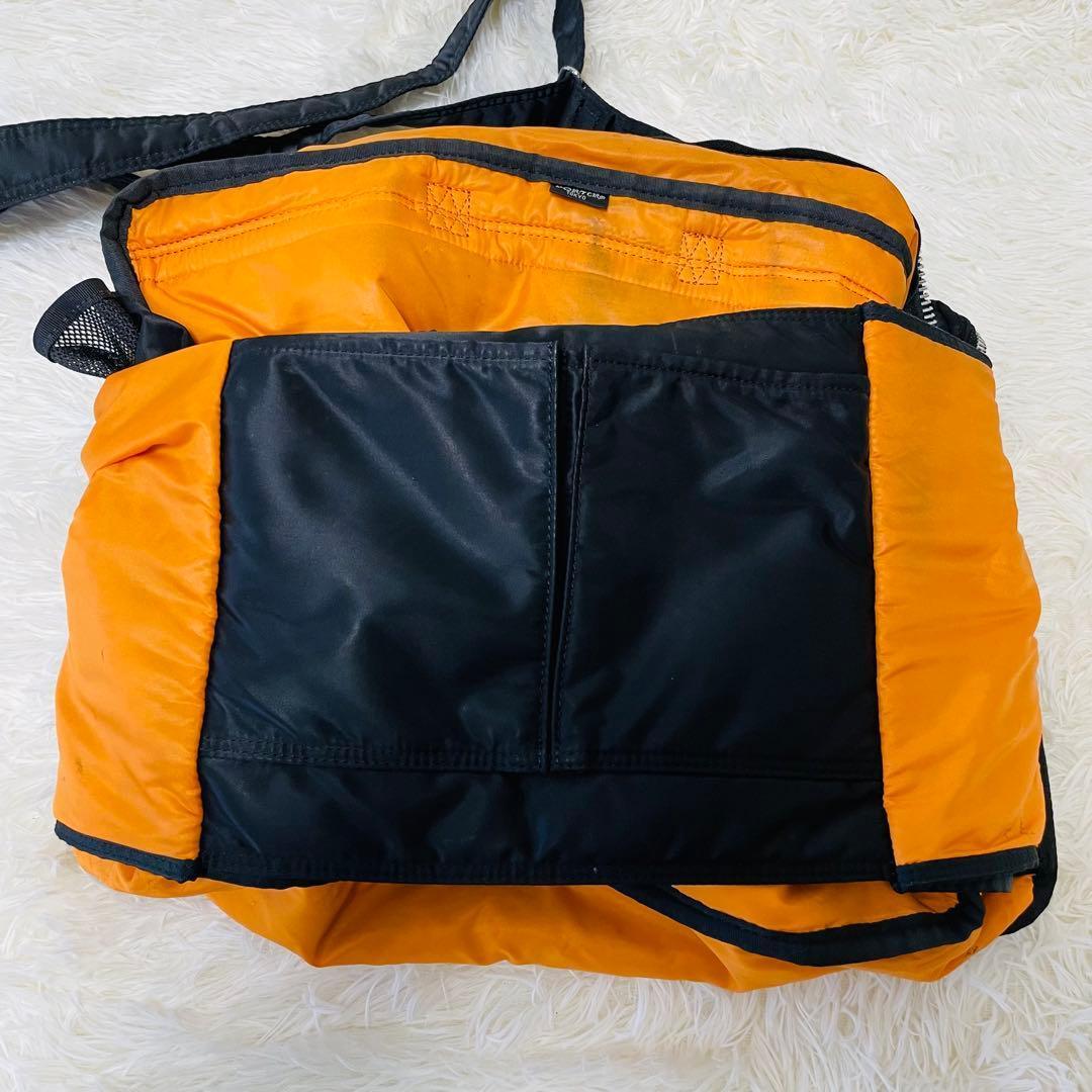 美品 PORTER タンカー 2way ブリーフケース ラウンドジップ