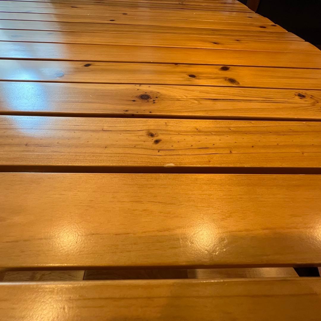 【ブラック限定品】 Coleman ウッドロールテーブル110