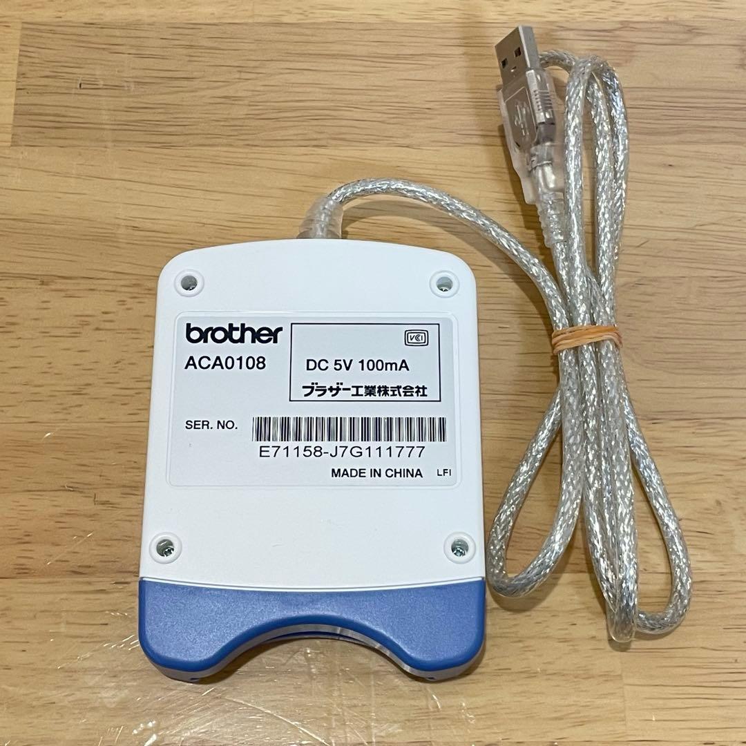 ブラザー純正刺繍カードリーダー　Brother 刺繍ミシン用