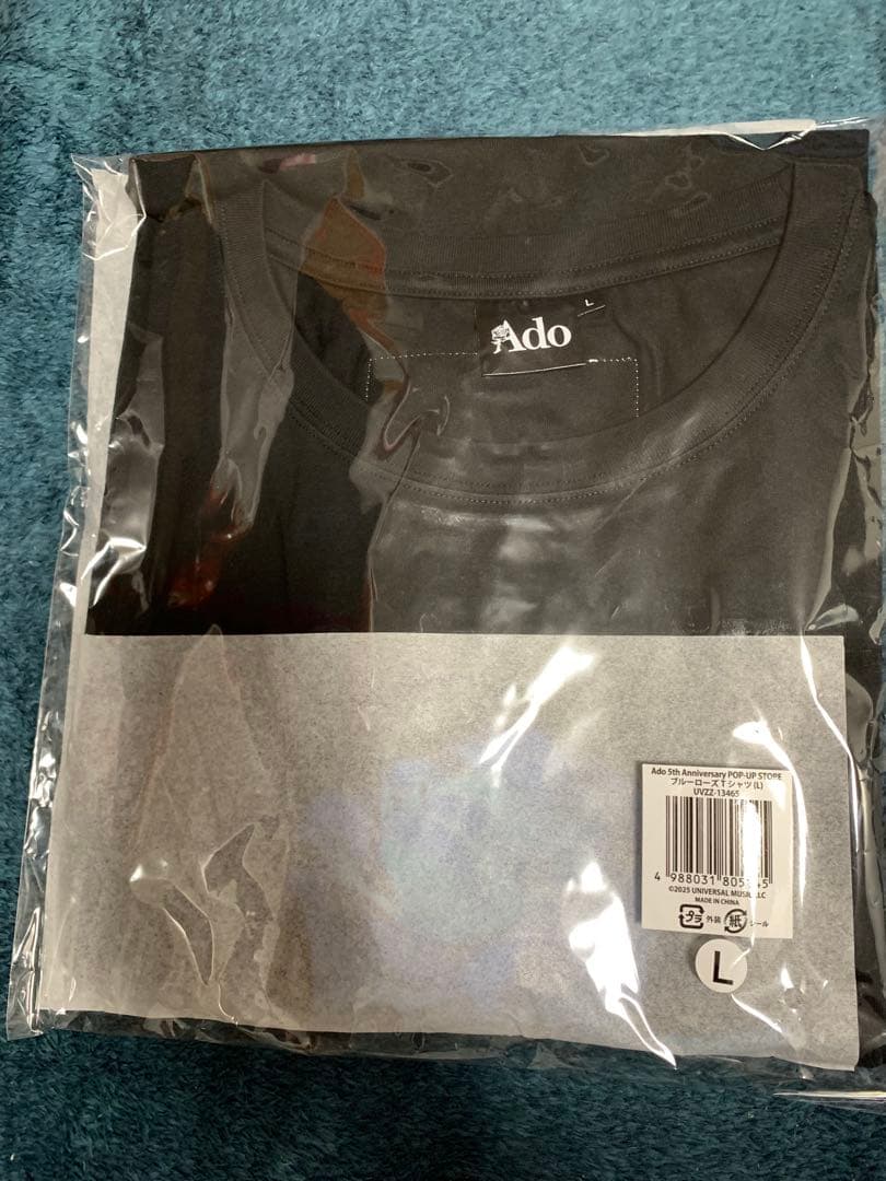 【新品未使用】Ado 5th POPUP ブルーローズTシャツ Lサイズ よだか
