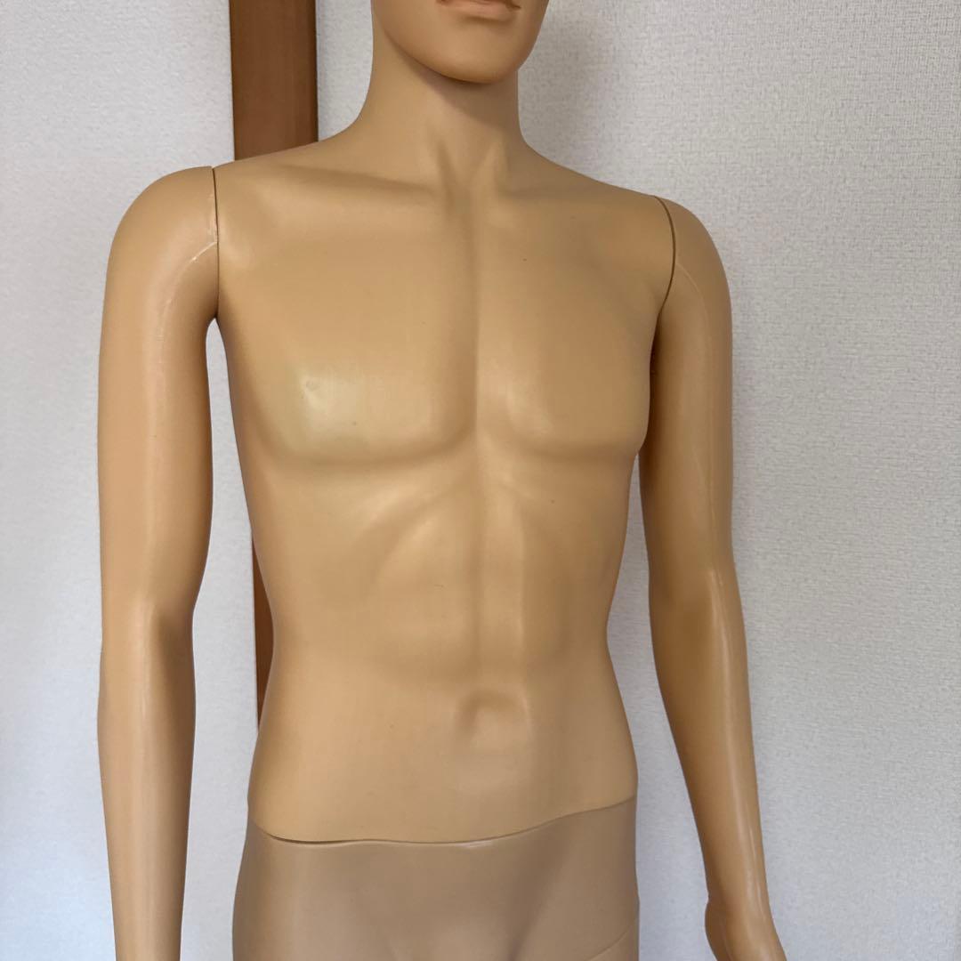 男性マネキン 肌色 約185cm