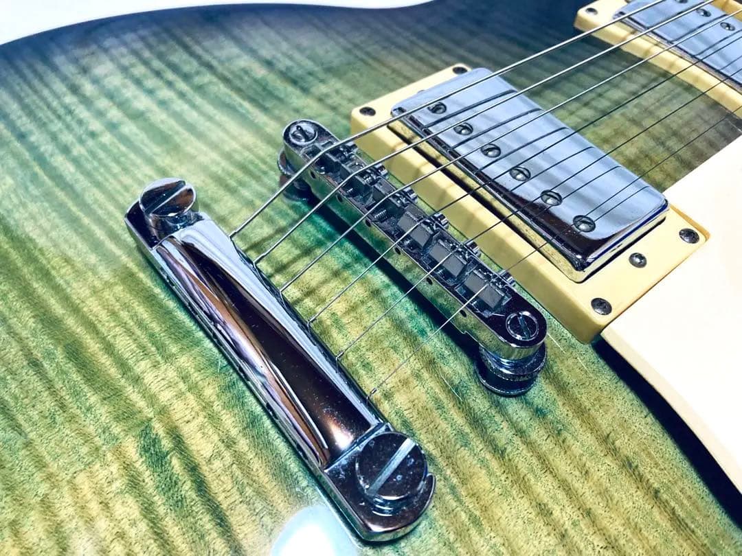 超美品 Epiphone Les Paul Standard グリーン 激レア品