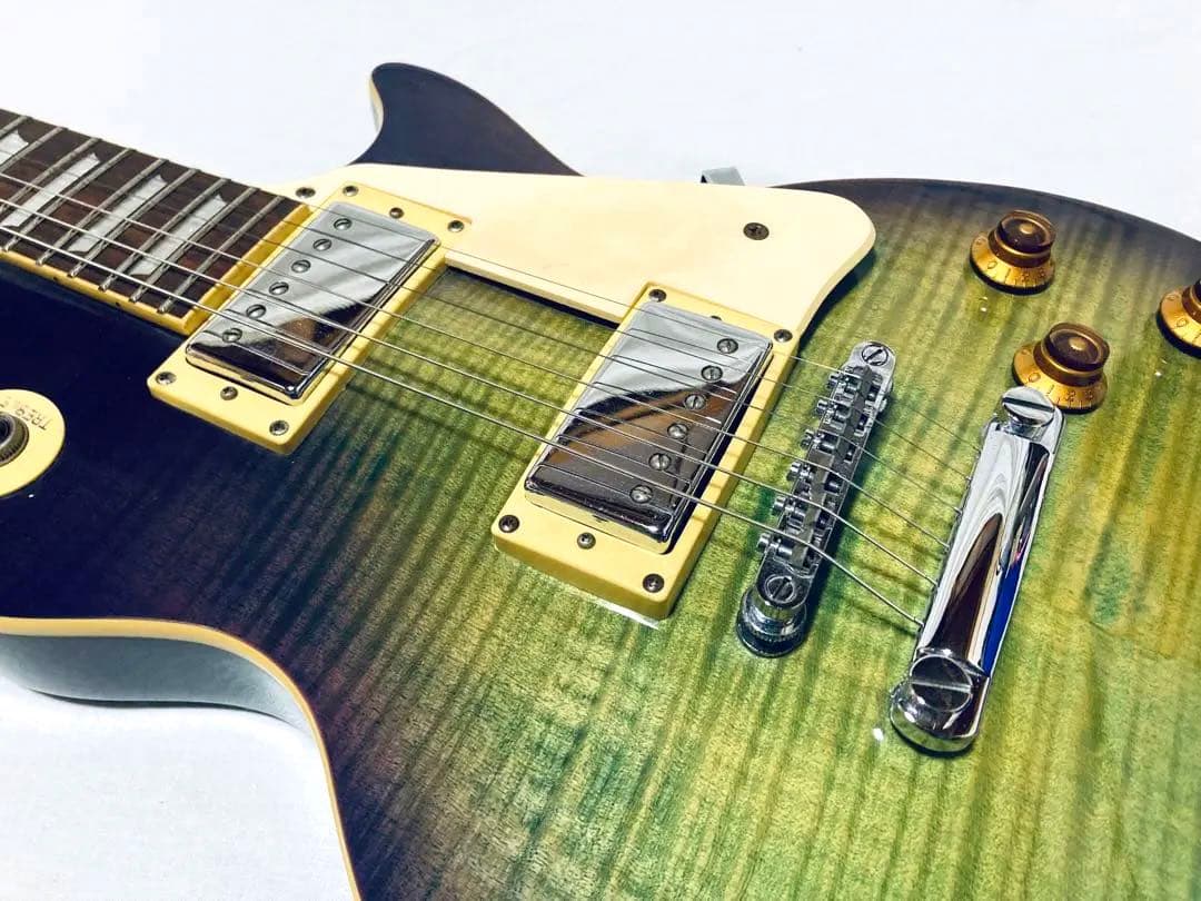 超美品 Epiphone Les Paul Standard グリーン 激レア品