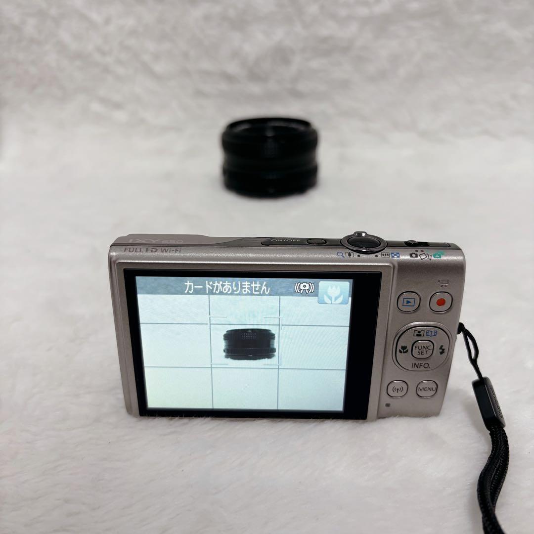 【極美品】Canon IXY 650 シルバー