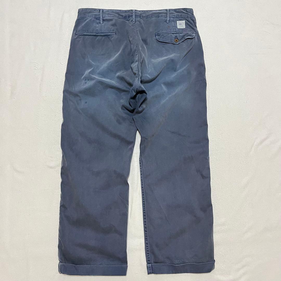 RRL DOUBLE RL チノパン ヴィンテージ加工 34×30 ワークパンツ