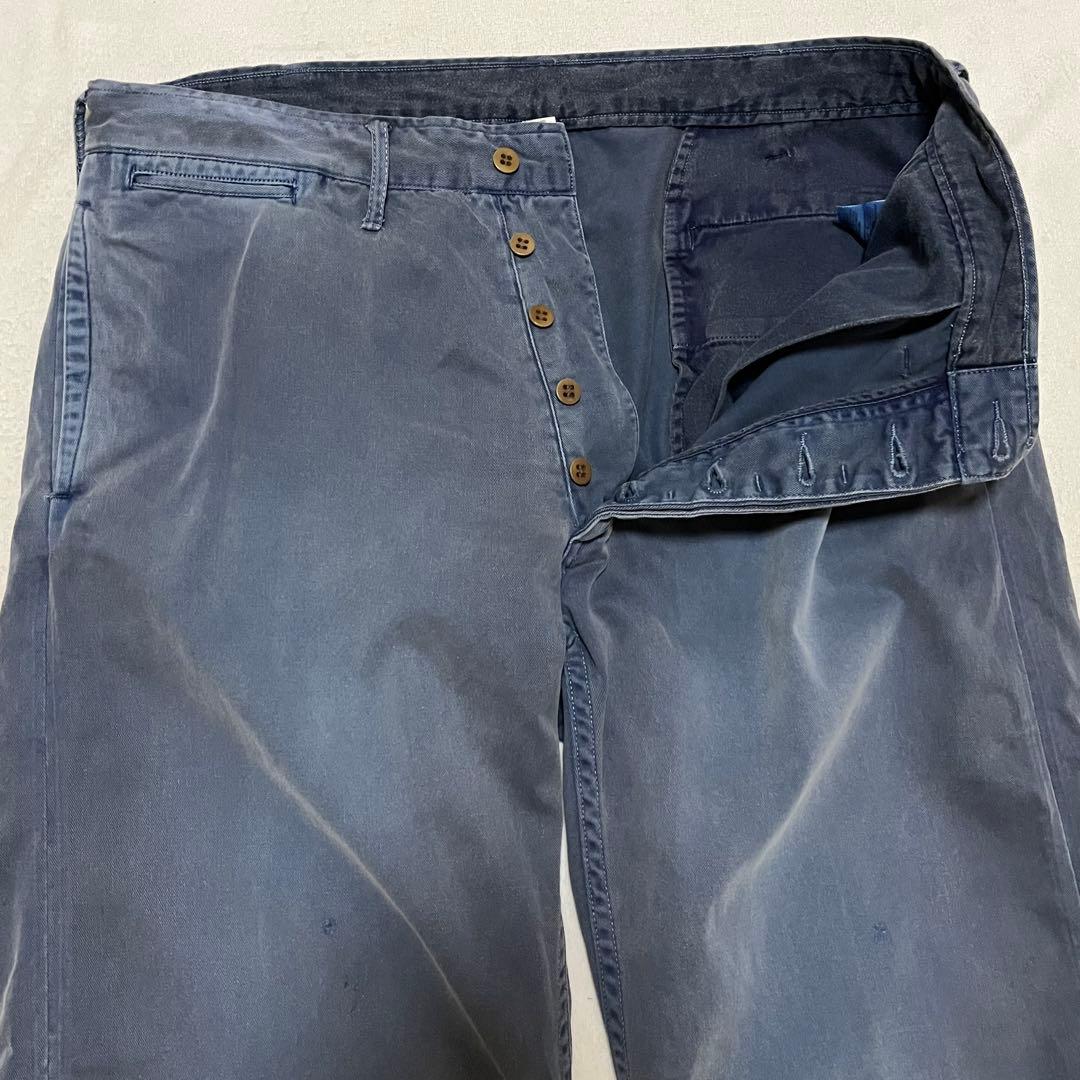 RRL DOUBLE RL チノパン ヴィンテージ加工 34×30 ワークパンツ