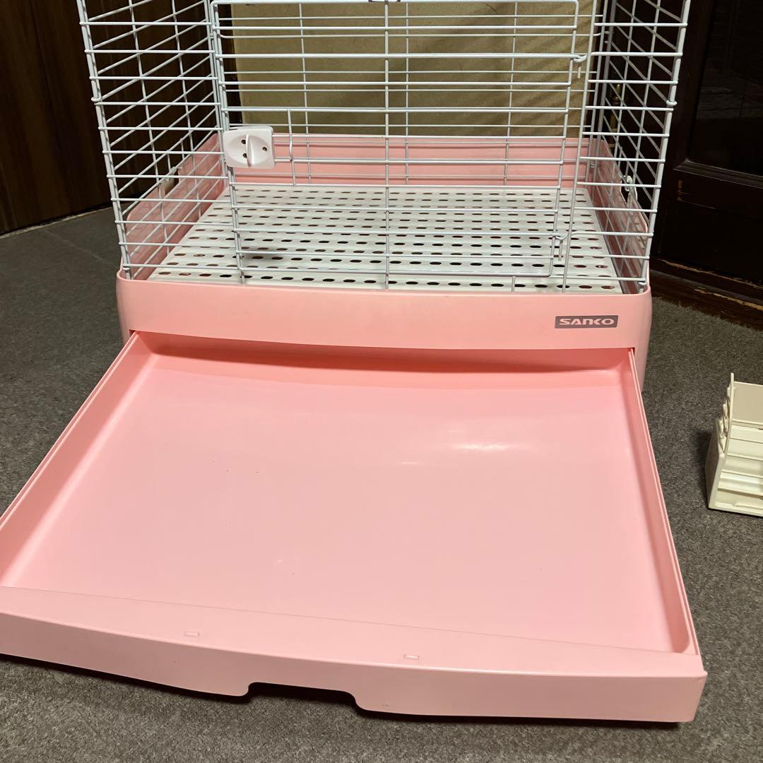 うさぎ用ケージ　イージーホーム　エボ　60 エサ箱 2個付き