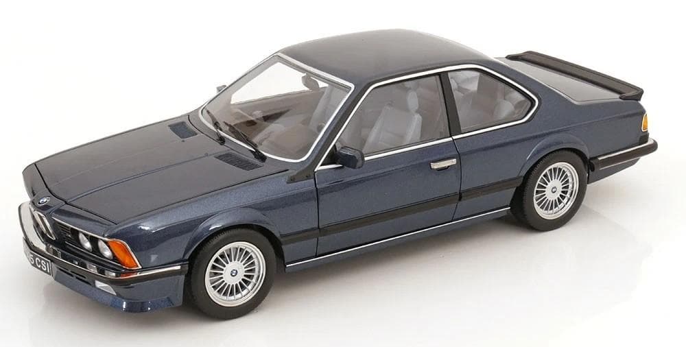 バイス1/12 BMW 635 CSi (E24) ダークブルー 1987