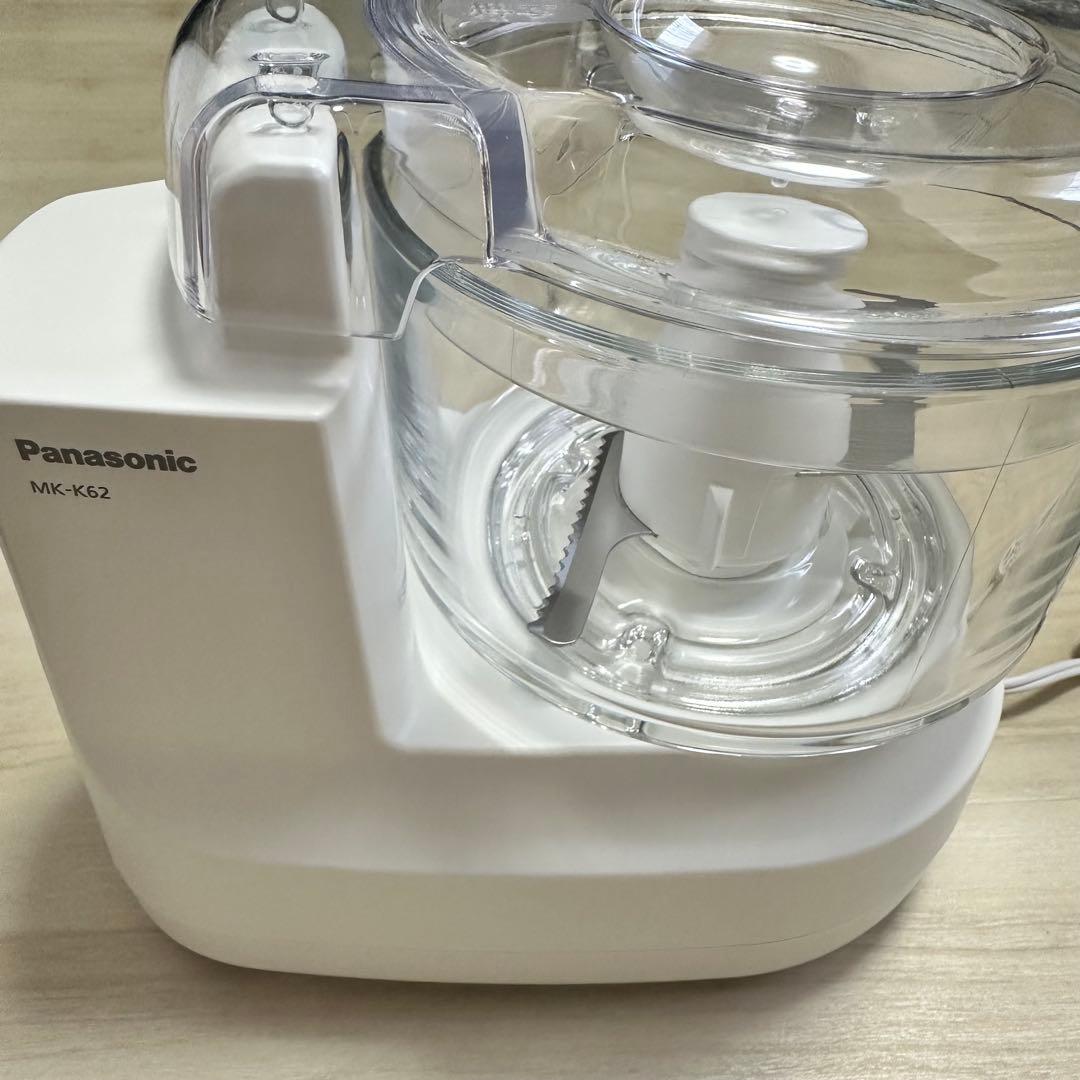 Panasonic パナソニック　フードプロセッサー　フープロ　MK-K62-W