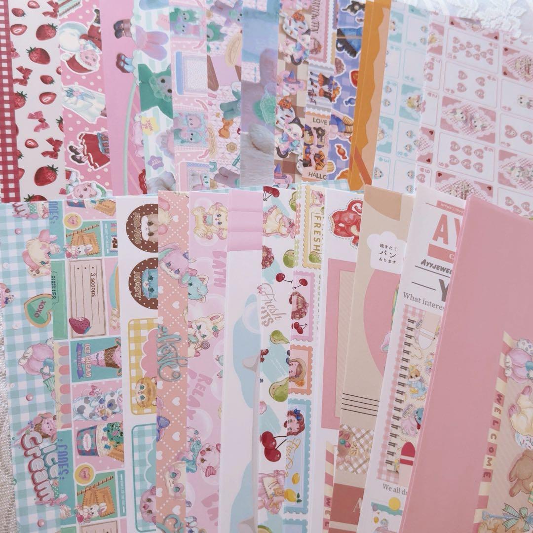 ayyjewel デザインペーパー 大量 まとめ売り 国内作家