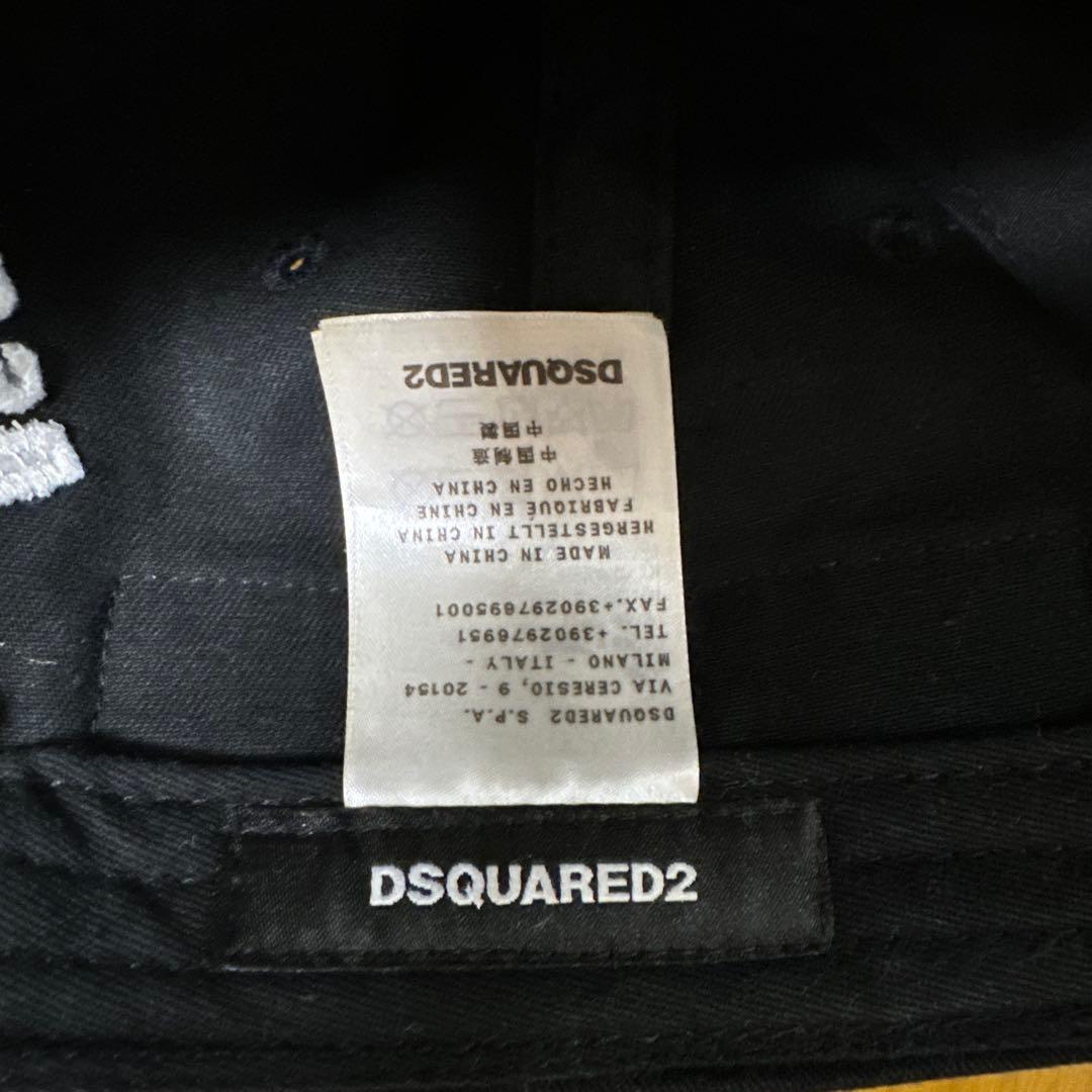 DSQUARED2 ブラックキャップ