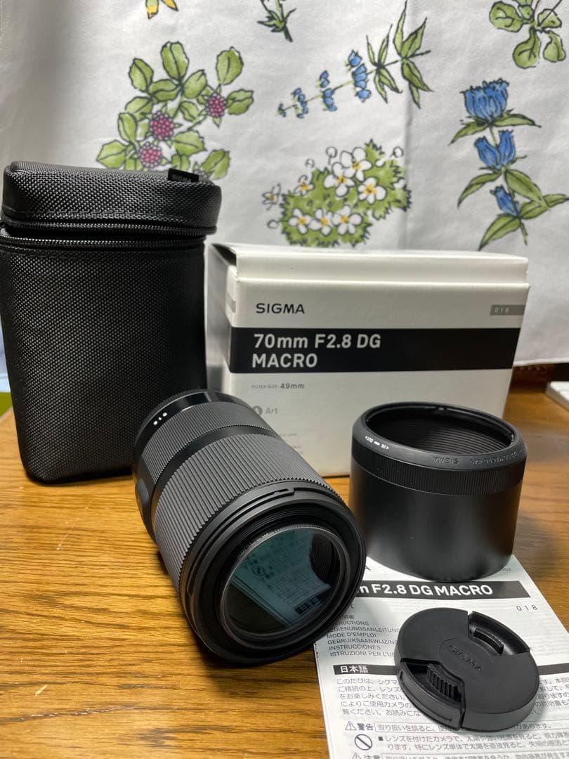 SIGMA 70mm F2.8 DG MACRO レンズ for CANON