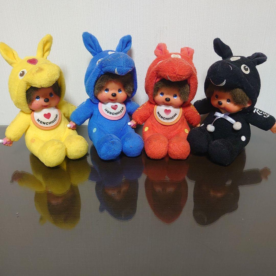 モンチッチ ぬいぐるみ 4体セット rody