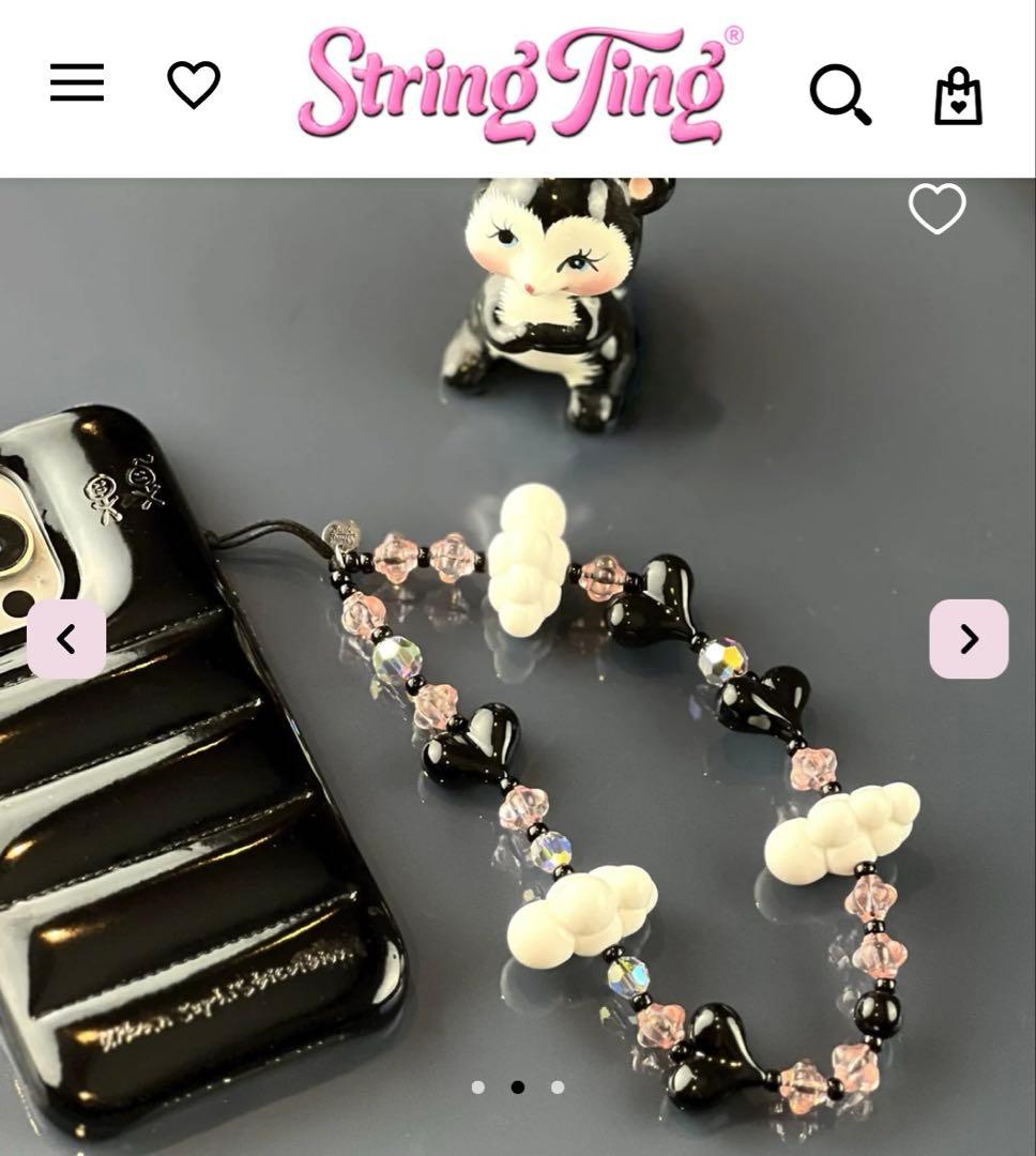 satomi[正規品]String Ting スマホストラップ