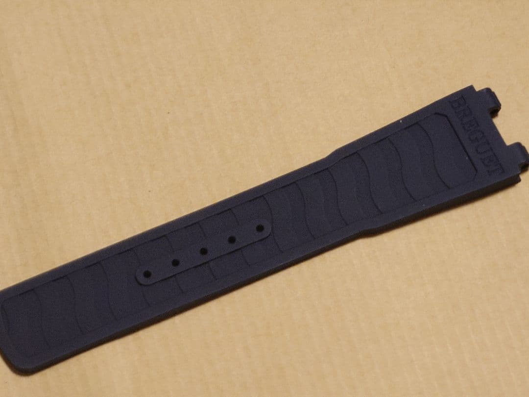 BREGUET ブレゲ　マリーン　ラバーベルト ショート　ネイビー