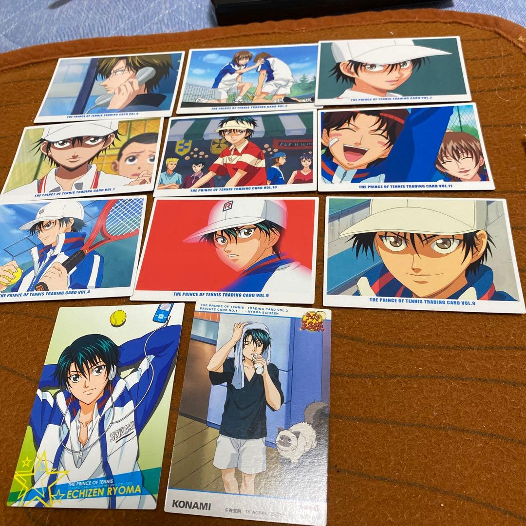 テニスの王子様ちびキャラバレンタイン＆トレカ手塚、越前、不二他