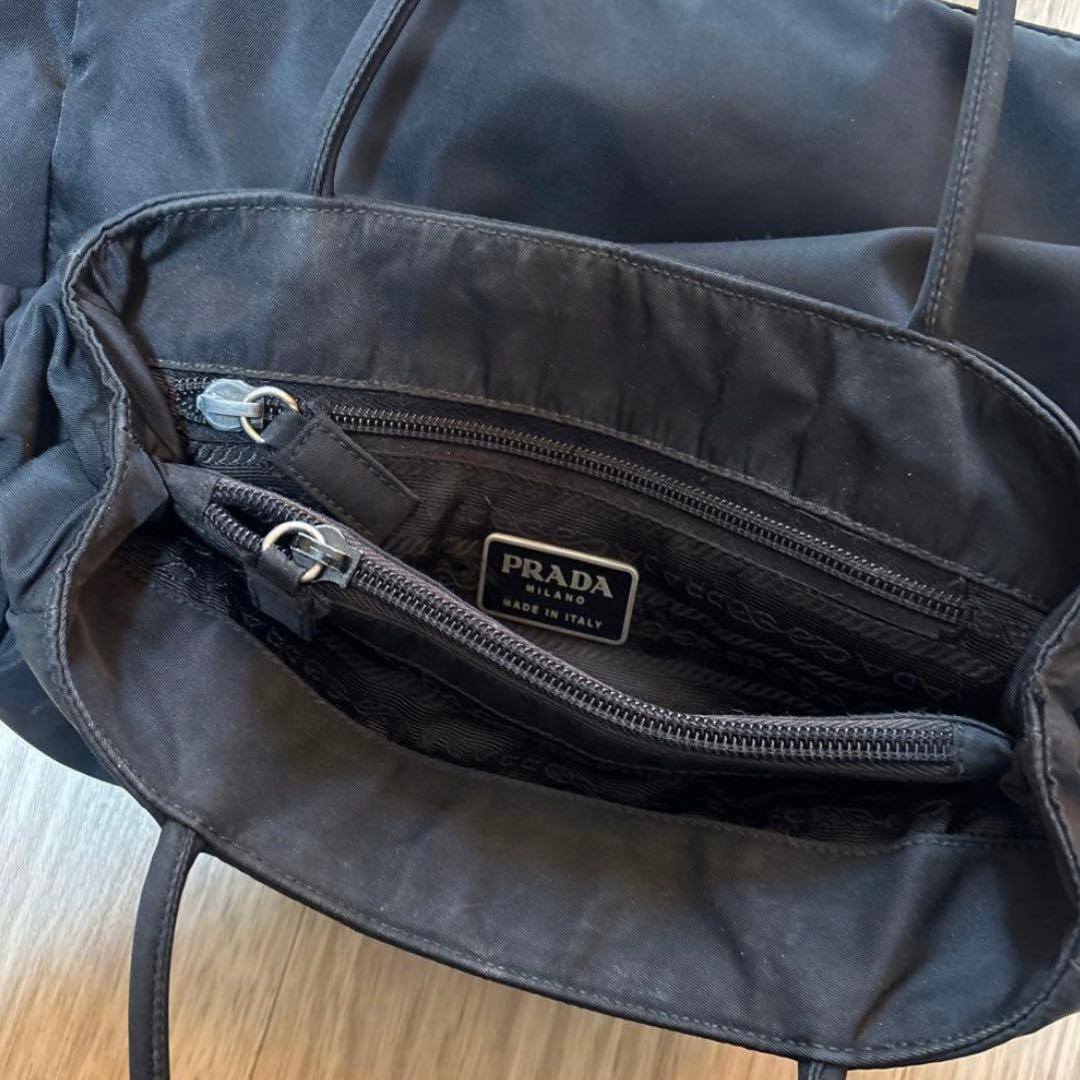PRADA ハンドバッグナイロンレディースロゴ 07694