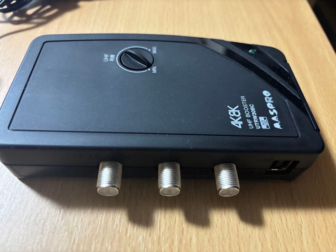 AASPRO 4K/8K UHDアンプ + TVアンテナケーブル
