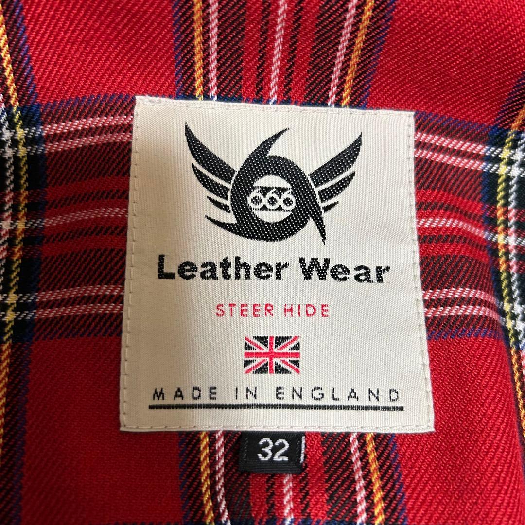 【ターコイズ　英国製】666ライダース LJM-9TF サイズ:32