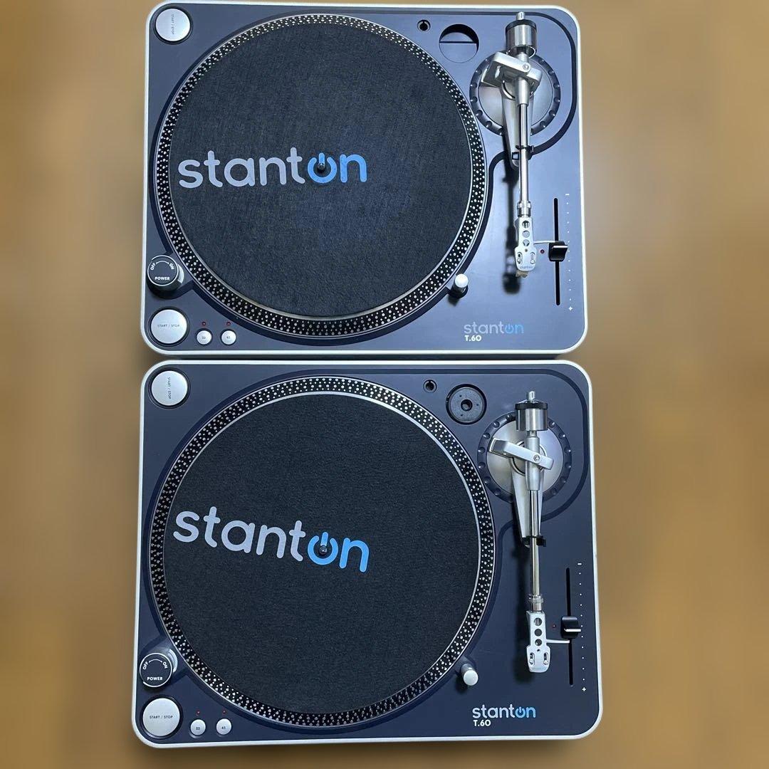 ロ*ン様 stanton T.60 ターンテーブルセット　2台