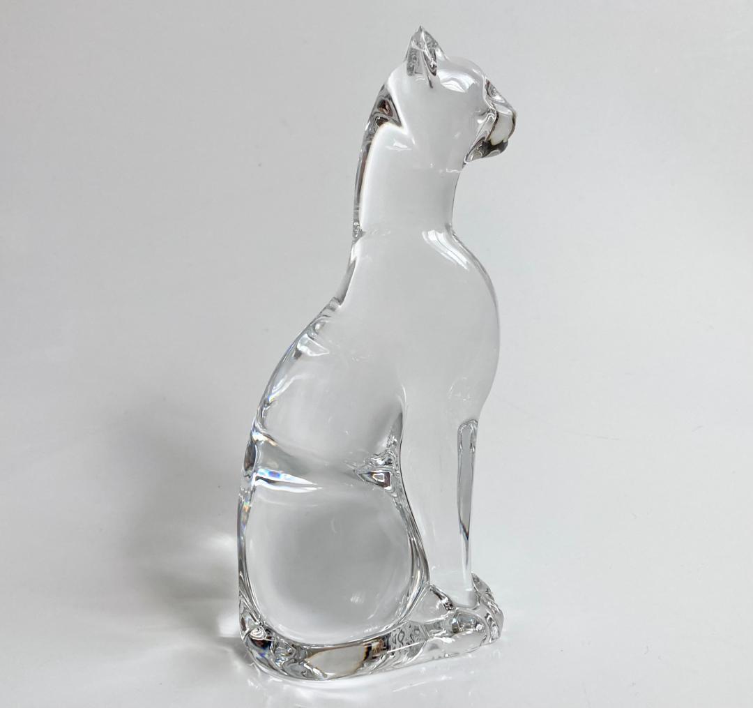 バカラ エジプシャンキャット クリスタル フィギュリン Baccarat 猫