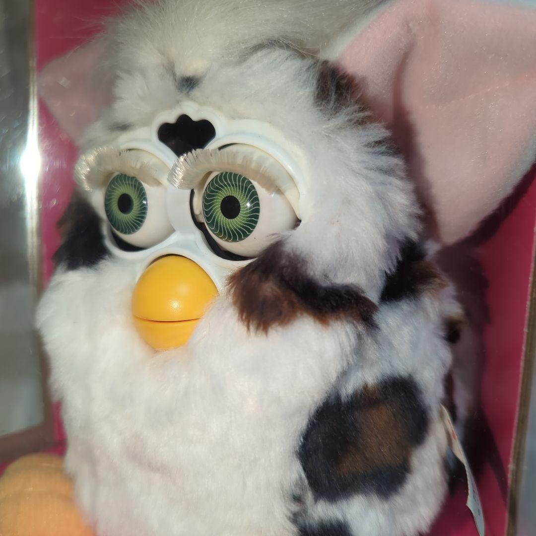 新品未開封！ゼブラ　初代ファービー　茶色目　平成レトロ　シマウマ