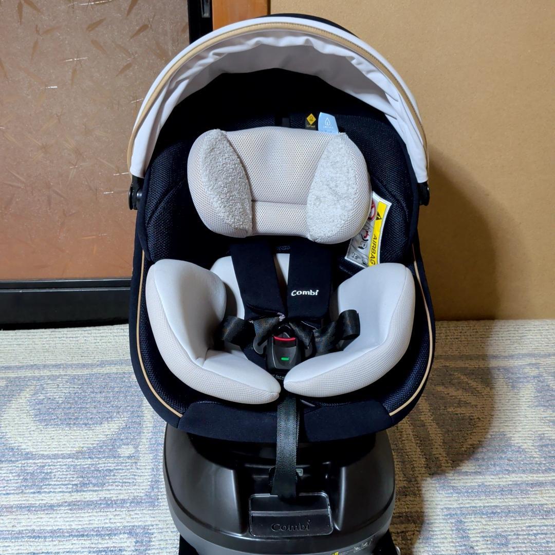 美品 コンビ クルムーヴスマート ISOFIX エッグショック JL-590