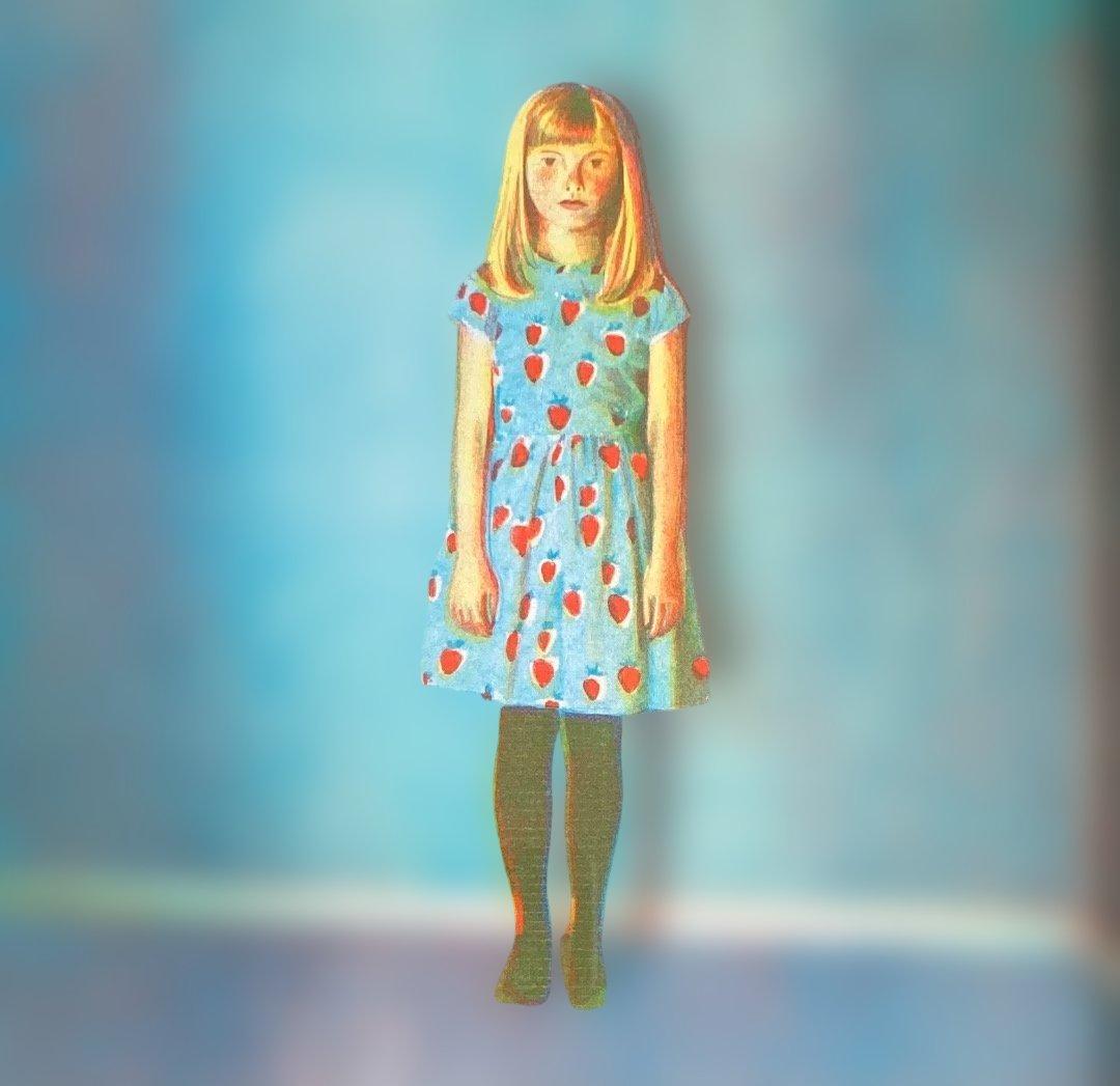 都築まゆ美　リソグラフ　Strawberry Dress