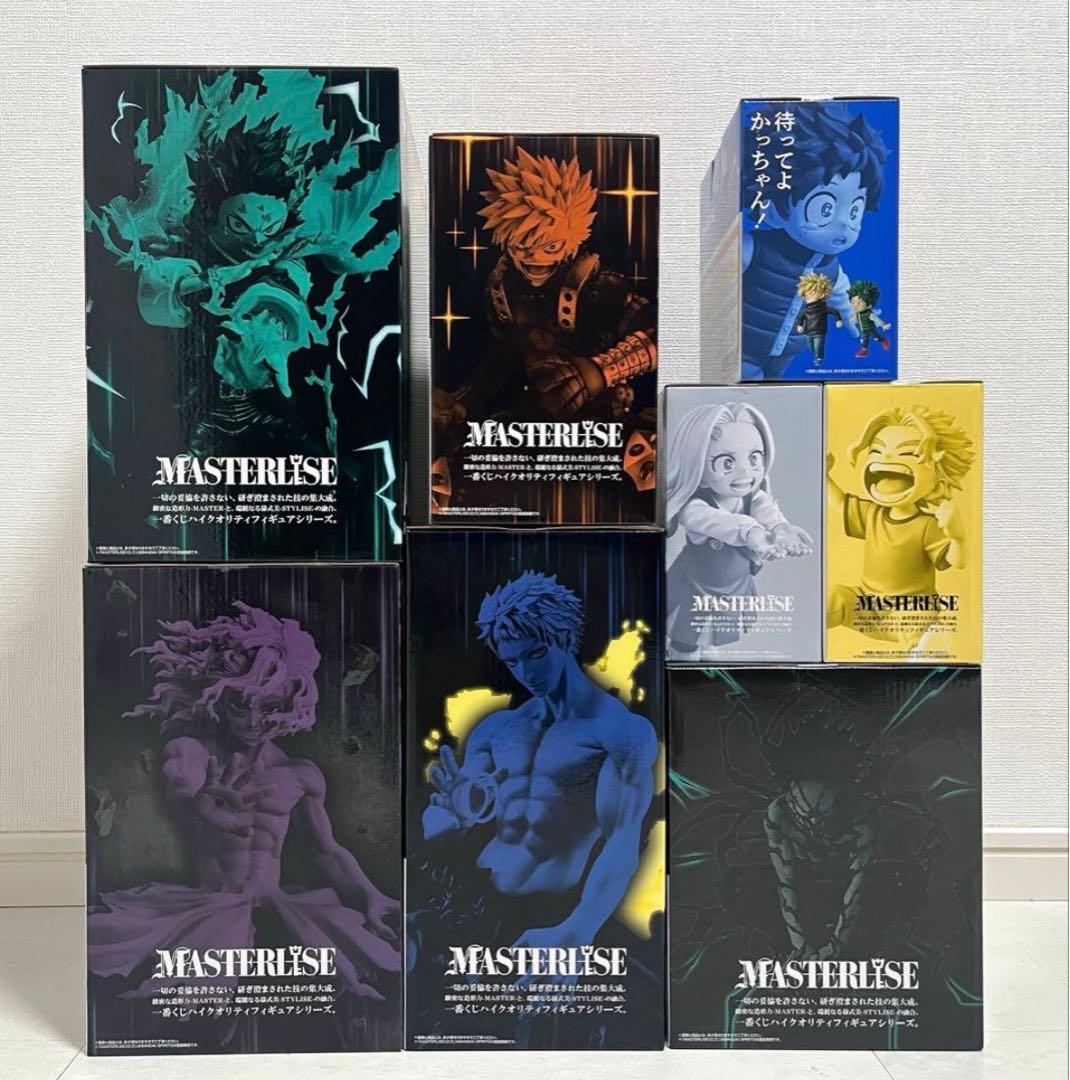 【一番くじ】僕のヒーローアカデミア-更に向こうへ-フィギュアコンプ！計35点！